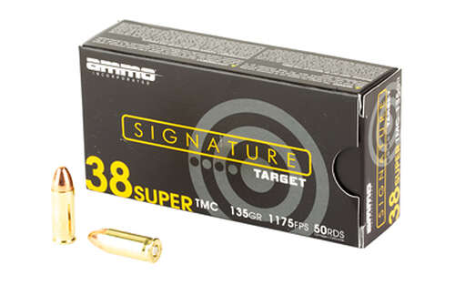 Ammunition Ammo Inc Signature Target 38Super AMMO INC 38 SUPER 135GR TMC 50/1000 • Model: Signature Target